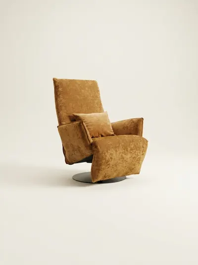BABOO electrically operated swivel armchair