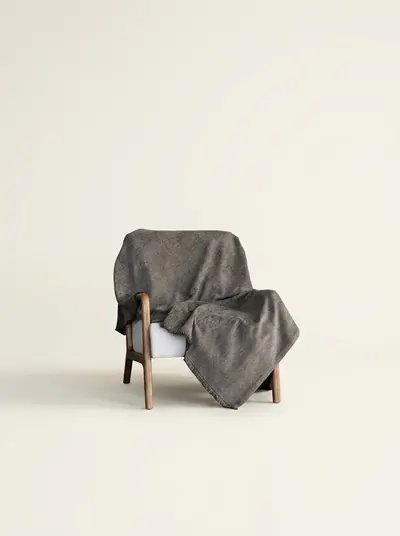 EVERLASTING THROW/BEDSPREAD, brown