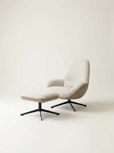 MOMO swivel armchair