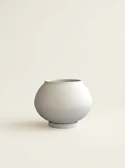 SUNAO planter, white